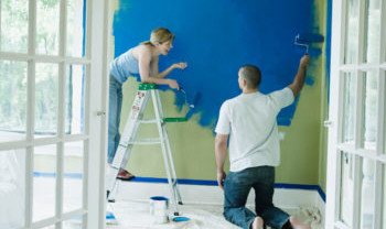 Dicas para pintar as paredes da casa sem erro
