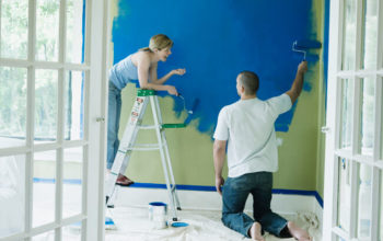 Dicas para pintar as paredes da casa sem erro