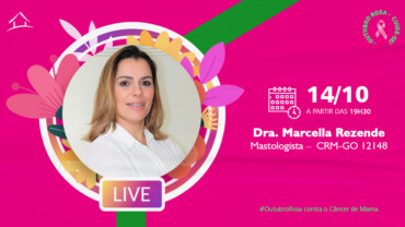 Buriti promove live informativa para celebrar outubro rosa